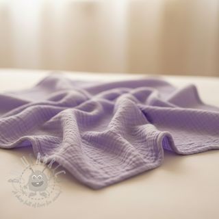 Tetra Tkanina/Muslin bright violet ORGANIC