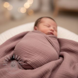 Tetra Tkanina/Muslin light lilac ORGANIC