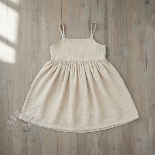 Tetra Tkanina/Muslin light sand ORGANIC