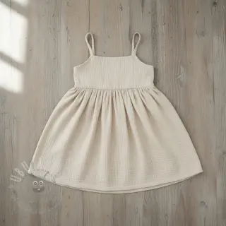 Tetra Tkanina/Muslin light sand ORGANIC