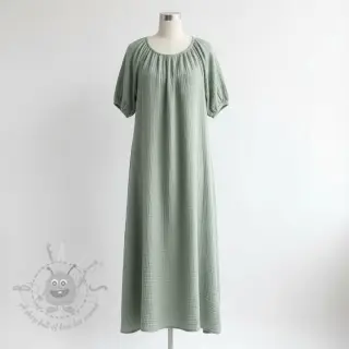 Tetra Tkanina/Muslin dark mint ORGANIC