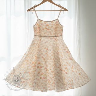 Tetra Tkanina/Muslin Magic rainbows digital print