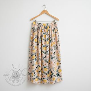 Tetra Tkanina/Muslin Fresh lemons digital print