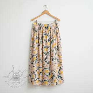 Tetra Tkanina/Muslin Fresh lemons digital print