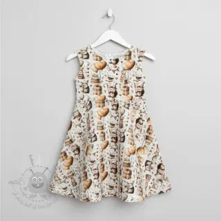 Tetra Tkanina/Muslin Cuties design D digital print