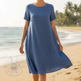 Tetra Tkanina/Muslin midnight blue