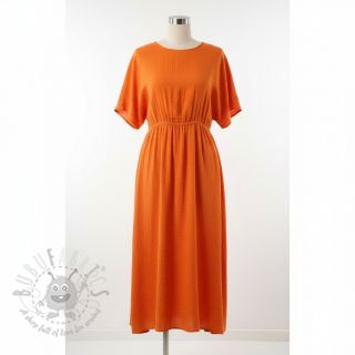 Tetra Tkanina/Muslin NEON ORANGE ORGANIC