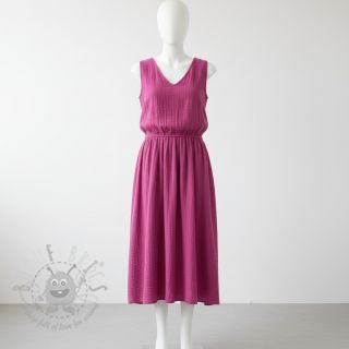 Tetra Tkanina/Muslin cerise ORGANIC