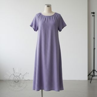 Tetra Tkanina/Muslin lavender ORGANIC