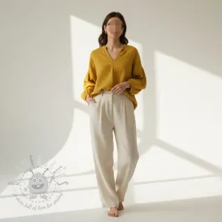 Tetra Tkanina/Muslin gold ORGANIC