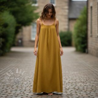 Tetra Tkanina/Muslin gold ORGANIC