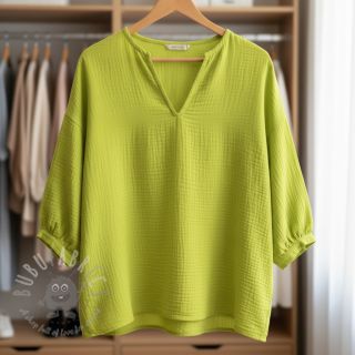 Tetra Tkanina/Muslin neon yellow