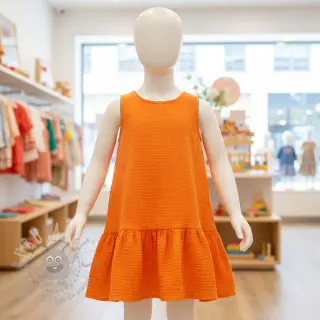 Tetra Tkanina/Muslin neon orange