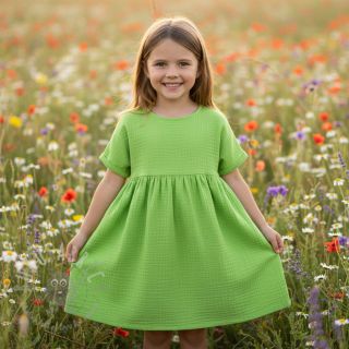 Tetra Tkanina/Muslin neon lime