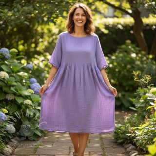 Tetra Tkanina/Muslin lavender