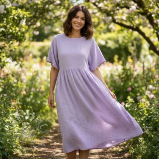 Tetra Tkanina/Muslin bright violet