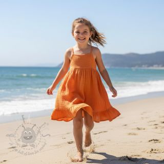 Tetra Tkanina/Muslin orange