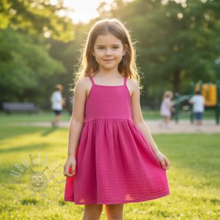 Tetra Tkanina/Muslin fuchsia