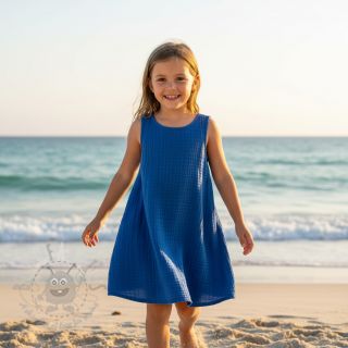 Tetra Tkanina/Muslin cobalt