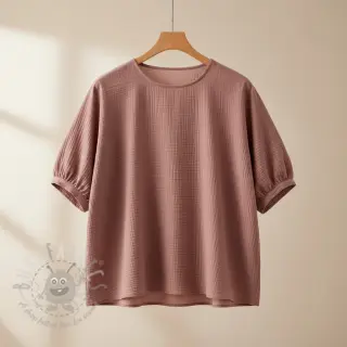 Tetra Tkanina/Muslin old blush ORGANIC