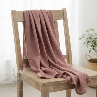 Tetra Tkanina/Muslin old blush ORGANIC