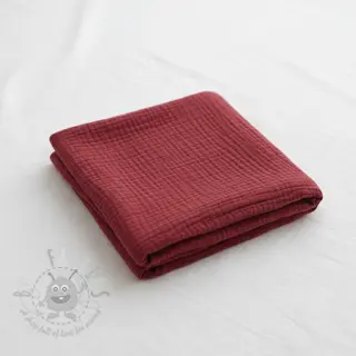 Tetra Tkanina/Muslin bordeaux