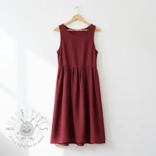 Tetra Tkanina/Muslin bordeaux