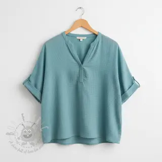 Tetra Tkanina/Muslin blue shadow