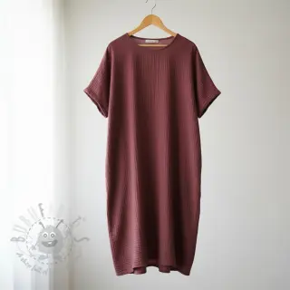 Tetra Tkanina/Muslin rouge ORGANIC