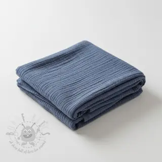 Tetra Tkanina/Muslin jeans blue ORGANIC