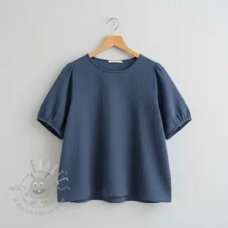 Tetra Tkanina/Muslin jeans blue ORGANIC