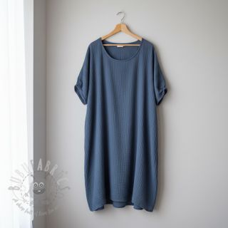 Tetra Tkanina/Muslin jeans blue ORGANIC