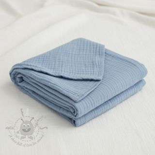 Tetra Tkanina/Muslin blue ORGANIC