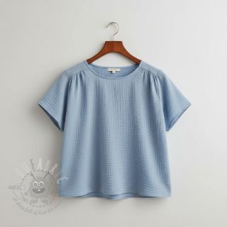 Tetra Tkanina/Muslin blue ORGANIC