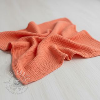 Tetra Tkanina/Muslin salmon ORGANIC