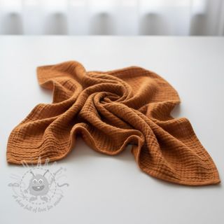 Tetra Tkanina/Muslin brique ORGANIC