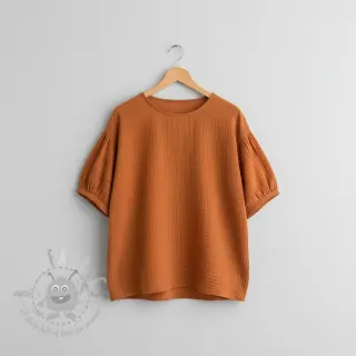 Tetra Tkanina/Muslin brique ORGANIC