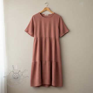 Tetra Tkanina/Muslin mauve ORGANIC