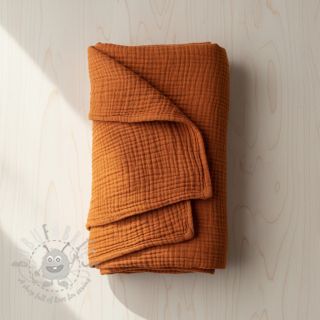 Tetra Tkanina/Muslin rust ORGANIC