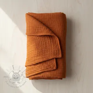 Tetra Tkanina/Muslin rust ORGANIC