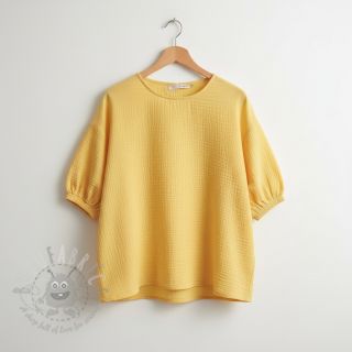 Tetra Tkanina/Muslin soft yellow ORGANIC