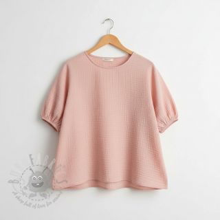 Tetra Tkanina/Muslin light rose ORGANIC