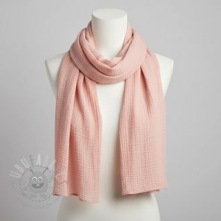 Tetra Tkanina/Muslin light rose ORGANIC