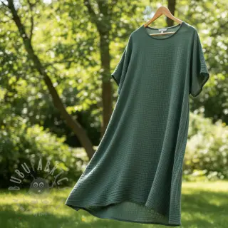 Tetra Tkanina/Muslin green ORGANIC