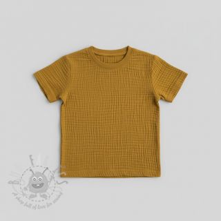 Tetra Tkanina/Muslin ochre ORGANIC