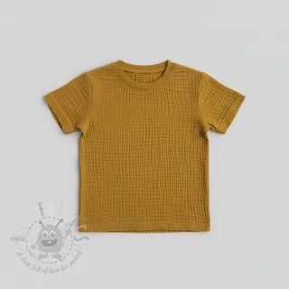 Tetra Tkanina/Muslin ochre ORGANIC