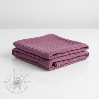 Tetra Tkanina/Muslin purple ORGANIC
