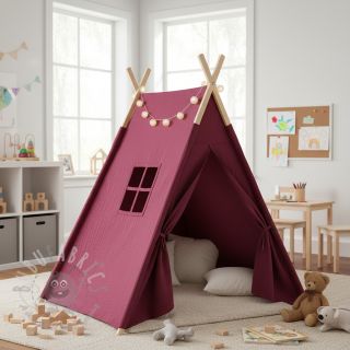 Tetra Tkanina/Muslin berry ORGANIC