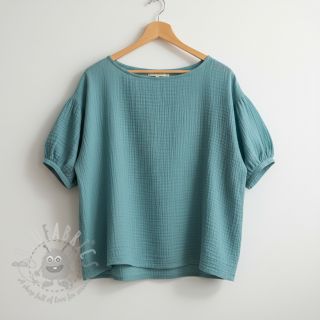 Tetra Tkanina/Muslin blue shadow ORGANIC