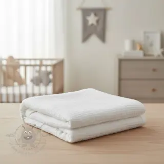 Tetra Tkanina/Muslin white